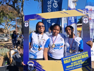 Dominican Convent Community Comes Together for a Successful Marathon!