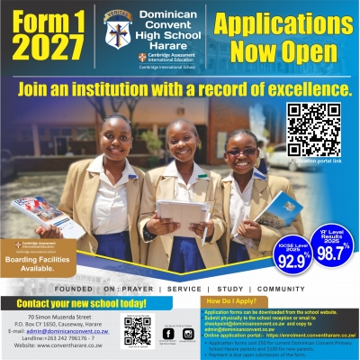2027 Form 1 Applications Now Open